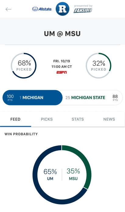 Pregame State Design